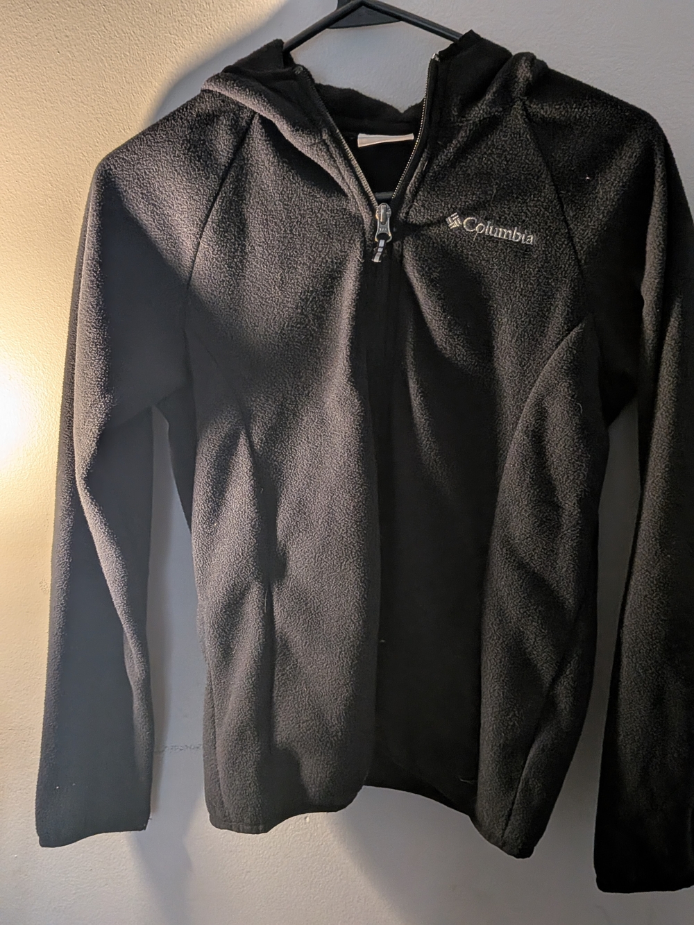 Columbia Kids' Black Fleece Hoodie Jacket
